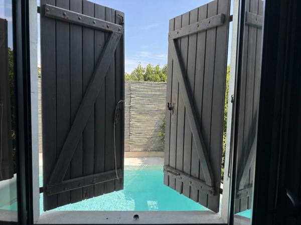 Maison à 2 min de la plage à Saint-Pierre-la-Mer – piscine, vue mer et T3 indépendant