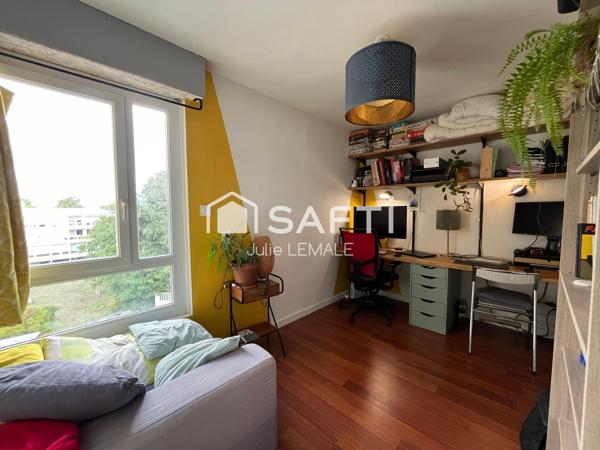 Au dernier étage , Appartement T3 lumineux  dans le secteur recherché de Talence Bagatelle.