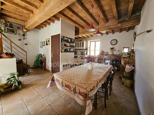 MONTANAY (69250) à vendre MAISON DE VILLE 130 m² – JARDIN – GARAGE – 3/4 CHAMBRES