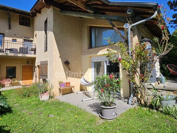 MONTANAY (69250) à vendre MAISON DE VILLE 130 m² – JARDIN – GARAGE – 3/4 CHAMBRES