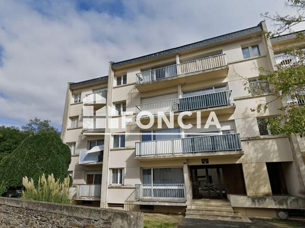 Location Studio 23.33 m² - RESIDENCE JEAN PREDALI Angers 49000