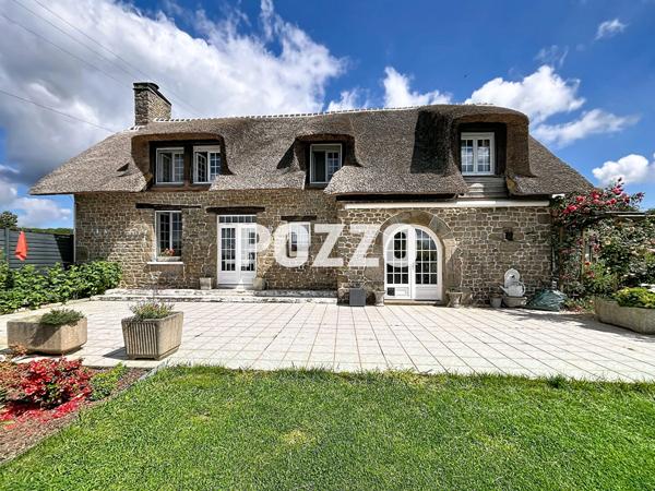 A VENDRE Authentique chaumière normande de 130 m² avec vue dégagée sur la campagne BUAIS LES MONTS
