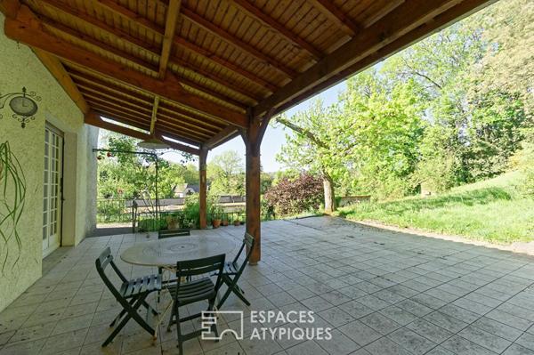 Villa contemporaine des années 60 à réinventer