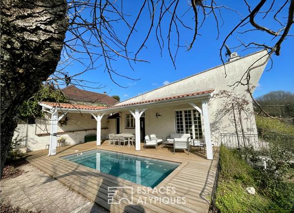 Villa contemporaine des années 60 à réinventer