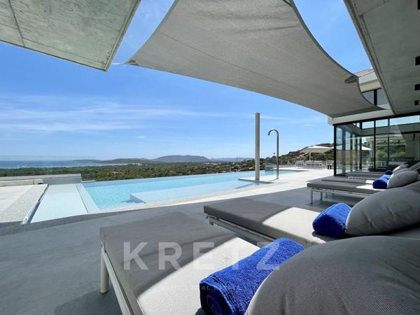 Villa Alba : Villa d’exception sur les hauteurs de St Cyprien en Corse