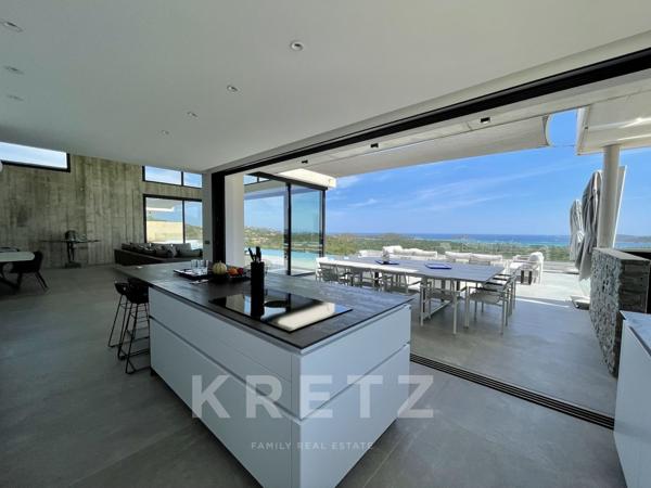 Villa Alba : Villa d’exception sur les hauteurs de St Cyprien en Corse