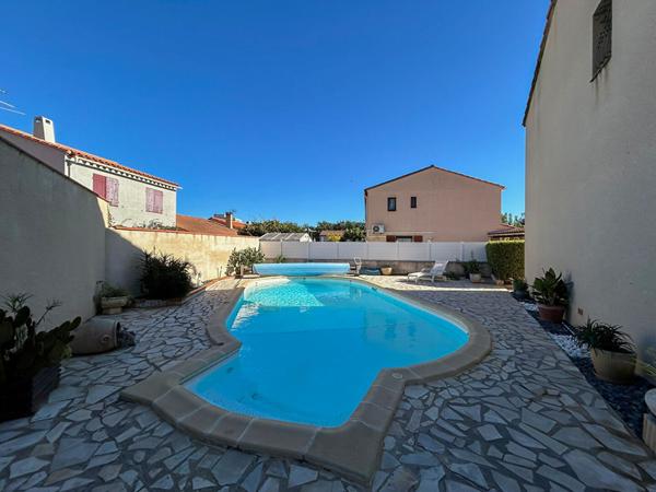 Belle villa 6 pièces 129m2, garage, piscine sur parcelle de 625m2 à Thuir