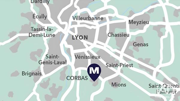 Appartement à vendre 2 pièces 45 m² Corbas