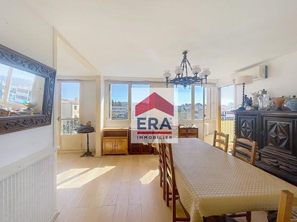 A VENDRE MARSEILLE 13014 LE MERLAN APPARTEMENT T4 BALCON CAVE RESIDENCE FERMEE