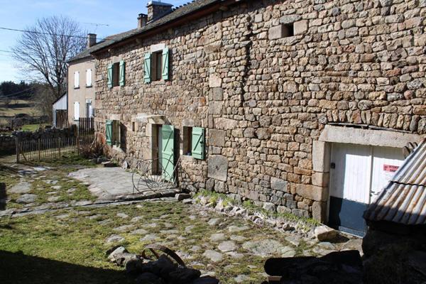 Exclusivité ferme en pierre , lauze Maison Grandrieu 4 pièce(s) 130 m2