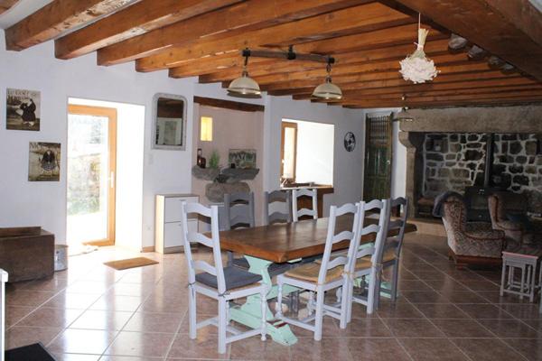 Exclusivité ferme en pierre , lauze Maison Grandrieu 4 pièce(s) 130 m2