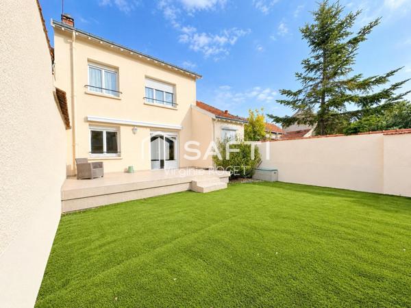 Secteu Luton- Maison de ville 106m2- 3 chambres-  cave, terrasse et jardin