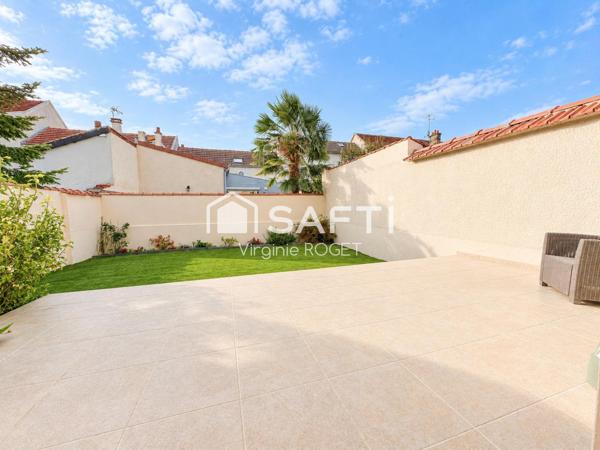 Secteu Luton- Maison de ville 106m2- 3 chambres-  cave, terrasse et jardin