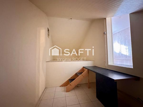 Secteu Luton- Maison de ville 106m2- 3 chambres-  cave, terrasse et jardin