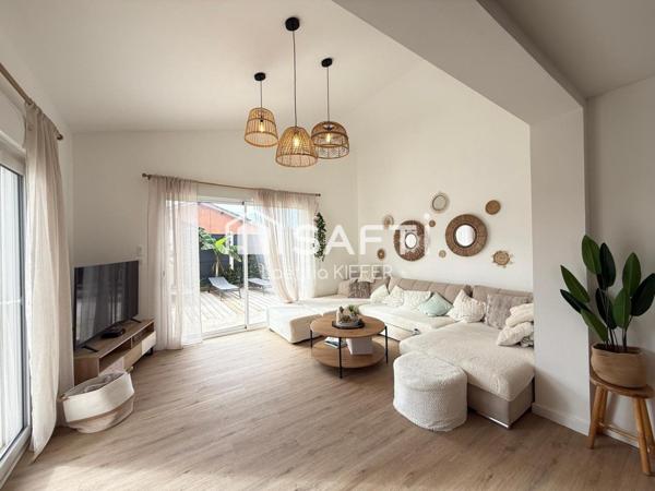 Maison contemporaine alliant charme et confort