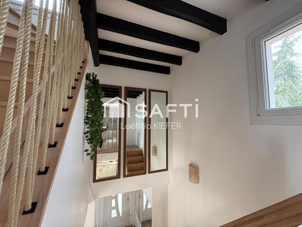 Maison contemporaine alliant charme et confort