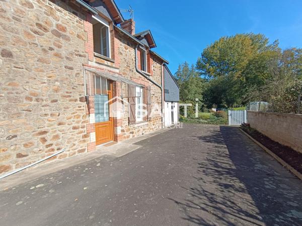 Maison en pierre avec dépendance et terrain clos