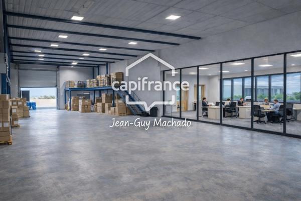 LOCAL D’ACTIVITÉ AVEC BUREAUX – 950 m² – NORD TOULOUSE / AXE A62