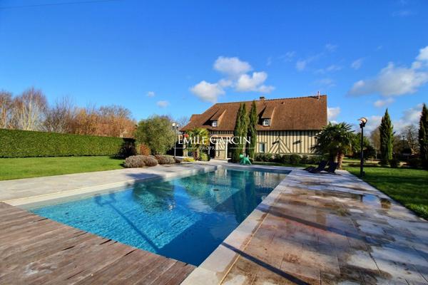 A  vendre Deauville  maison-5 chambres -piscine- terrain
