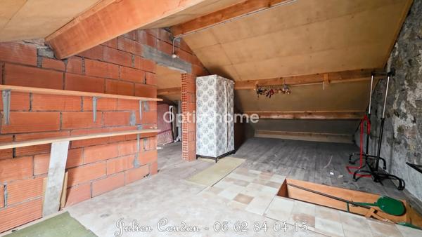 Maison à rénover avec jardin – 4 chambres – Aurillac Baradel