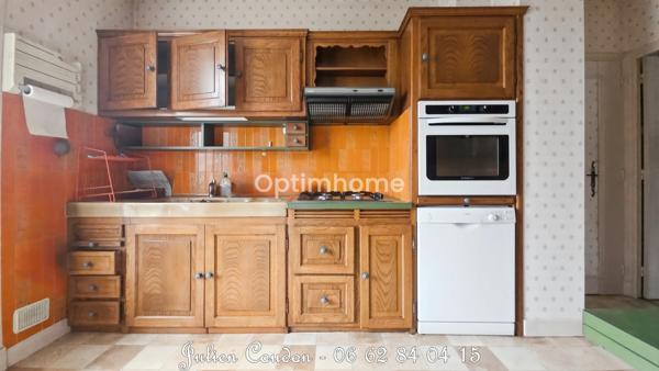 Maison à rénover avec jardin – 4 chambres – Aurillac Baradel