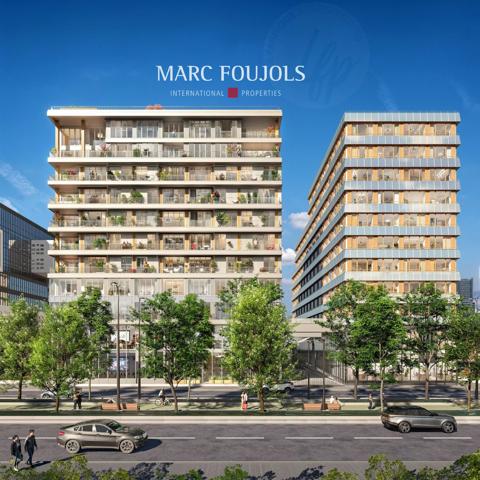 PARIS 13ème – luxueux appartement neuf 3 pièces, avec balcon et vue panoramique