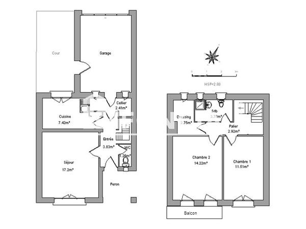 Location Maison 3 pièces 68.3 m² - 9 RUE MONPLAISIR Arles 13200
