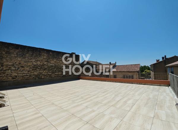 Magnifique T4 de 87m² avec terrasse de 80m² - Proximité Centre-ville - Résidence sécurisée avec ascenseur et garage !