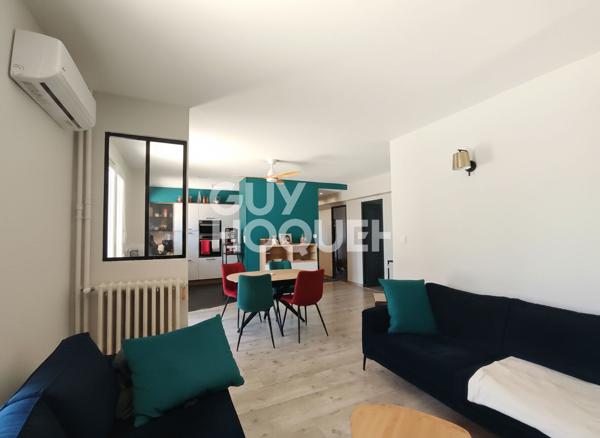 Magnifique T4 de 87m² avec terrasse de 80m² - Proximité Centre-ville - Résidence sécurisée avec ascenseur et garage !