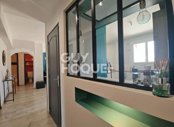 Magnifique T4 de 87m² avec terrasse de 80m² - Proximité Centre-ville - Résidence sécurisée avec ascenseur et garage !