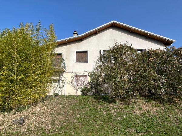 brison saint innocent maison 6 pièces 145 m2 habitable + 70 m2 de garages, terrain 700 m2