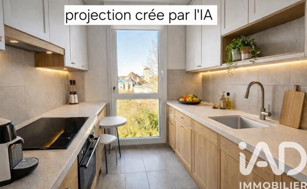 Appartement à vendre 3 pièces 65 m² Meulan-en-Yvelines