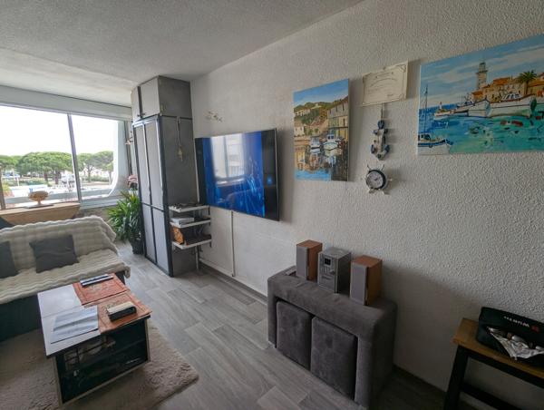 Studio bien aménagé avec parking à Port Camargue Plages Sud. Le Grau-du-Roi (30240)