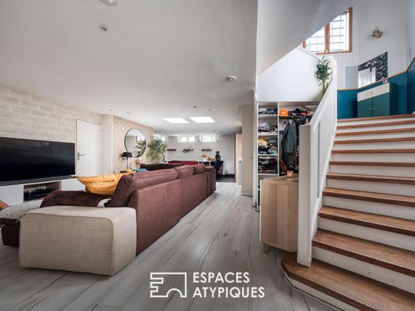 Loft avec véranda au Hameau de la Roche