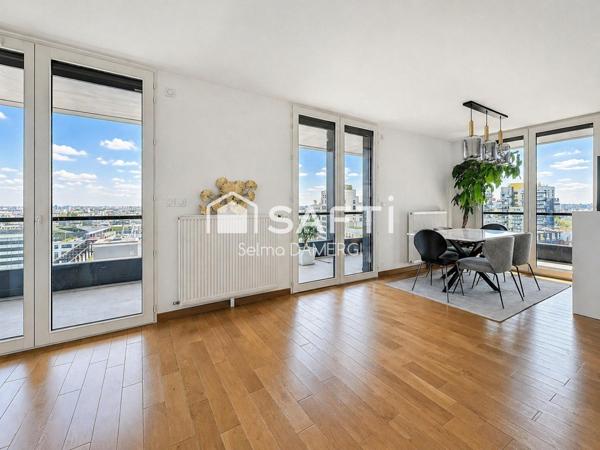 COUP DE CŒUR – 4 PIÈCES AVEC TERRASSE & VUE PANORAMIQUE – ASNIÈRES (NOUVEAU QUARTIER)