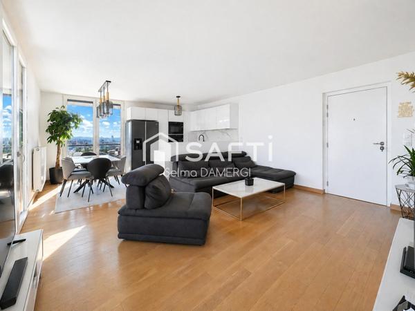 COUP DE CŒUR – 4 PIÈCES AVEC TERRASSE & VUE PANORAMIQUE – ASNIÈRES (NOUVEAU QUARTIER)