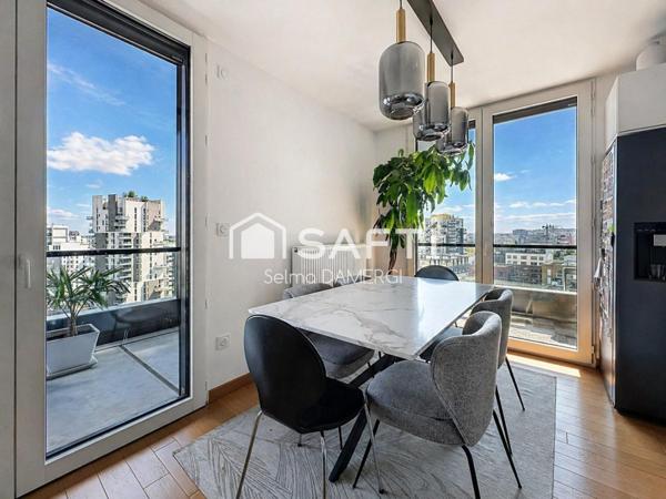 COUP DE CŒUR – 4 PIÈCES AVEC TERRASSE & VUE PANORAMIQUE – ASNIÈRES (NOUVEAU QUARTIER)