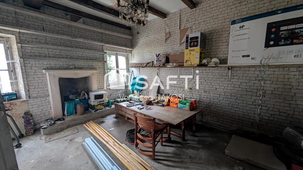 MAISON DE VILLE 105 M² 3 CHAMBRES GARAGE JARDIN ET DEPENDANCE