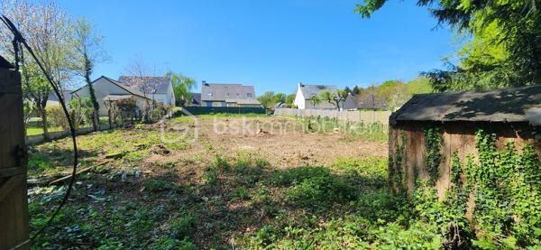 Terrain de 890 m²