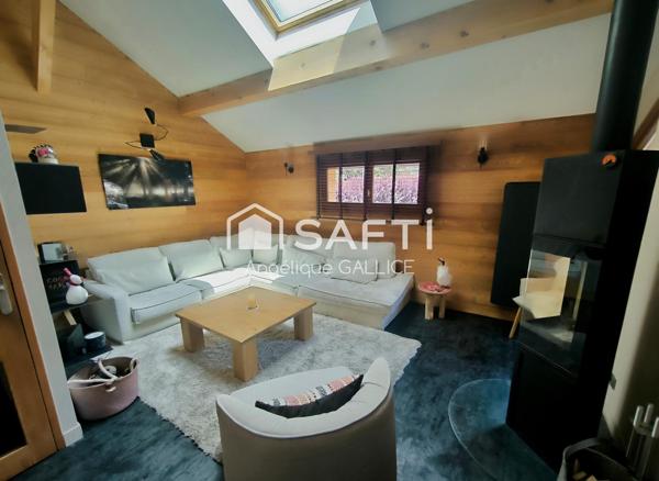 Chalet meublé 116m2 et local 110m2