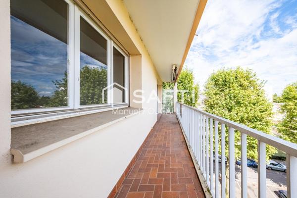 DIJON Centre ville - cité gastronomique. - Appartement 3 pièces de 78 m2 - Balcon - Garage fermé en sous-sol