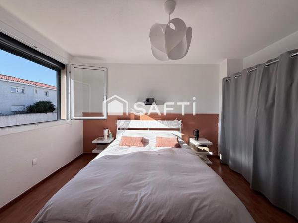 CANET EN ROUSSILLON VILLAGE, PROCHE PLAGE ET COMMODITES, MAISON RENOVEE T4, JARDIN