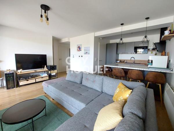 Appartement à vendre de 2 pièces de 46.45 m²