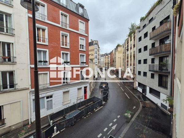 À vendre Studio 27.49 m² - Paris 75018