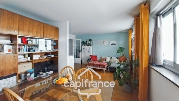 Vanves- A vendre appartement 4 pièces-65,45m2-Parfait état-4ème étage avec ascenseur-lumineux-5mn à pied métro L13
