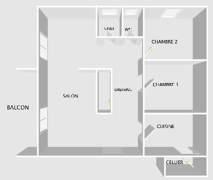 Appartement 4 pièces - 78 m² Exclusivité efficity