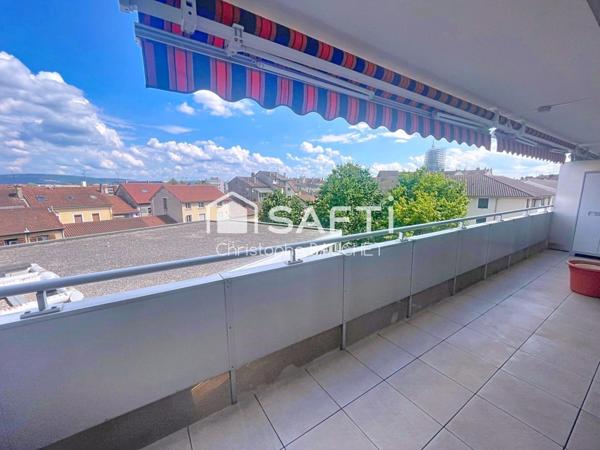 Appartement 4P avec terrasses à Bourg en Bresse