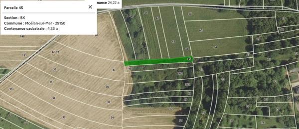 TERRAINS AGRICOLES - MOELAN SUR MER