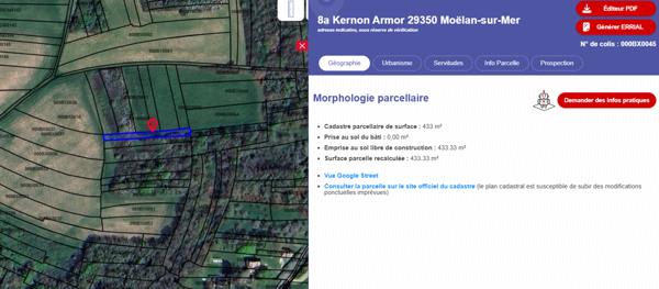 TERRAINS AGRICOLES - MOELAN SUR MER