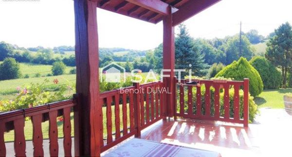 Maison typiquement basque de 110m² Vue imprenable